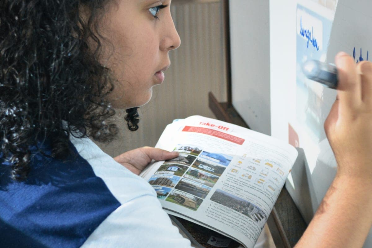 Estudantes do Ensino Fundamental II do CNSD